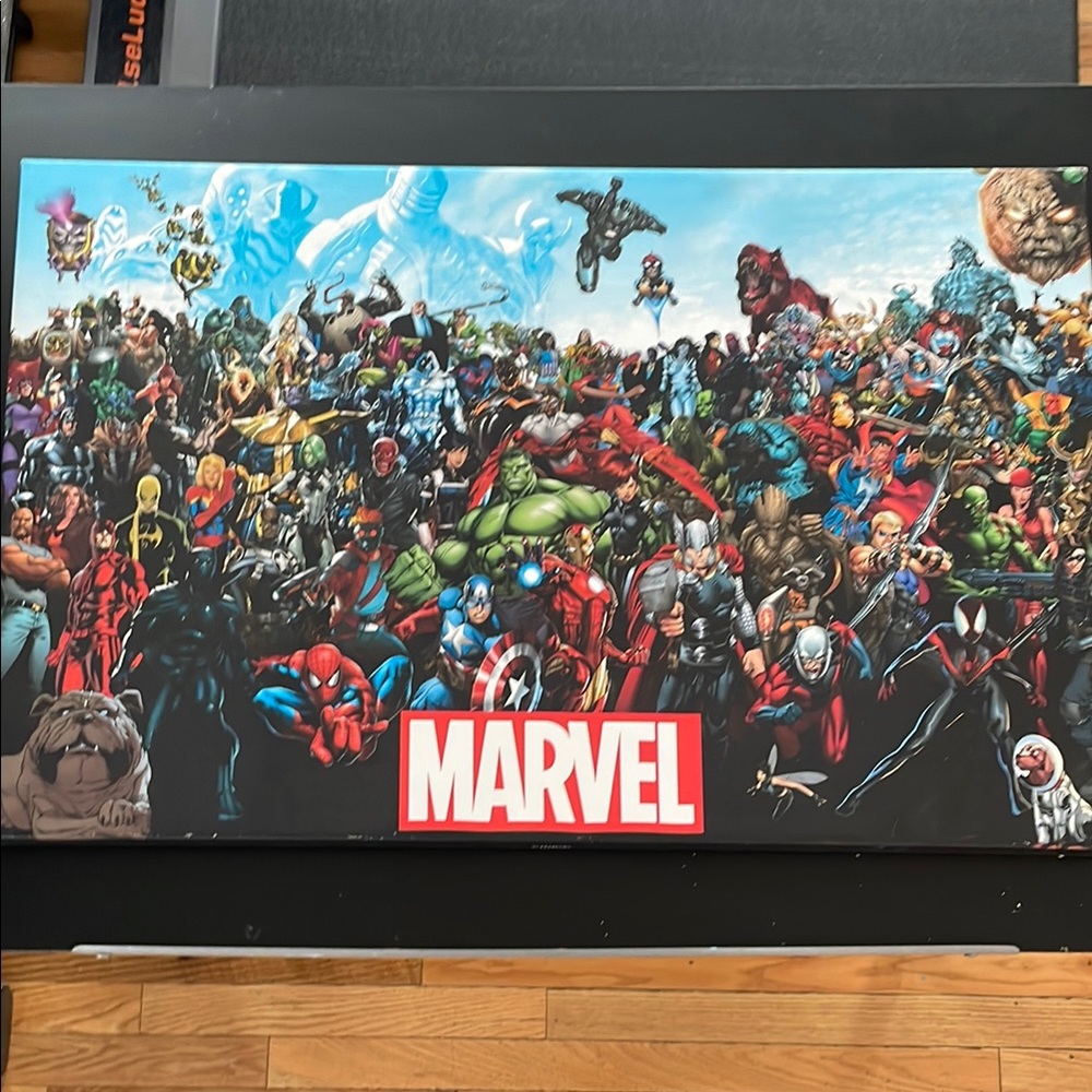 Marvel Superheroes Canvas Art 28x18
